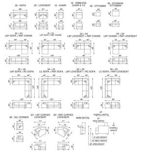 Eleanor Rigby Delano 30 Sofa