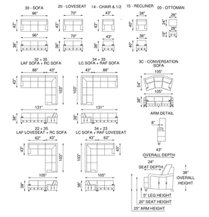 Eleanor Rigby St. Giorgio 30 Sofa