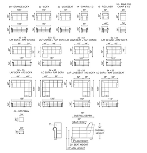 Eleanor Rigby Bordeaux 30 Sofa