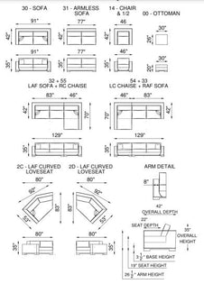 Eleanor Rigby Cassidy 30 Sofa