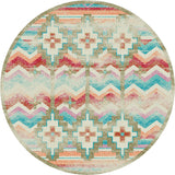 American Dakota Trader Rugs Shake Your Shawl - Distressed Bright