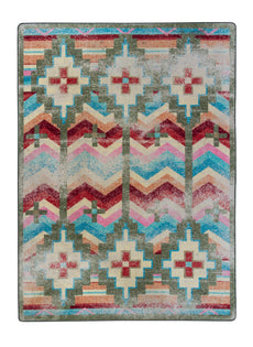 American Dakota Trader Rugs Shake Your Shawl - Distressed Bright