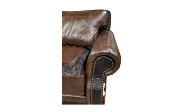 Split Rail Conversational Sofa