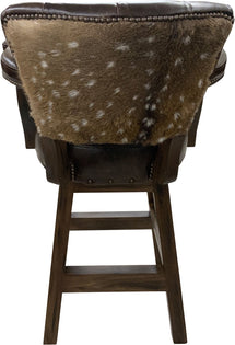 Vintage Tufted Axis Barstool