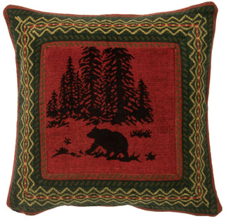 Wooded River Bear - Sham Cover - Euro 26"x26"