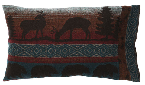 Deer Meadow II - Sham Cover - King 20"x40"