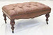Leather Fireside Ottoman - Old Hickory Tannery