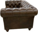 Chesterfield Rustic Western Love Seat