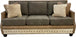 Telluride Contemporary Western Leather Sofa