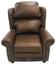 Rustic Cowhide And Croc Recliner