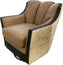 Telluride Contemporary Western Channelback Swivel Glider