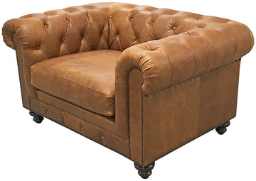 Chesterfield Chair and 1/2