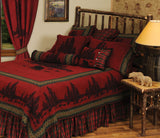 Wooded River Bear - Bedspread - Twin