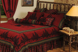 Wooded River Bear Bedspread